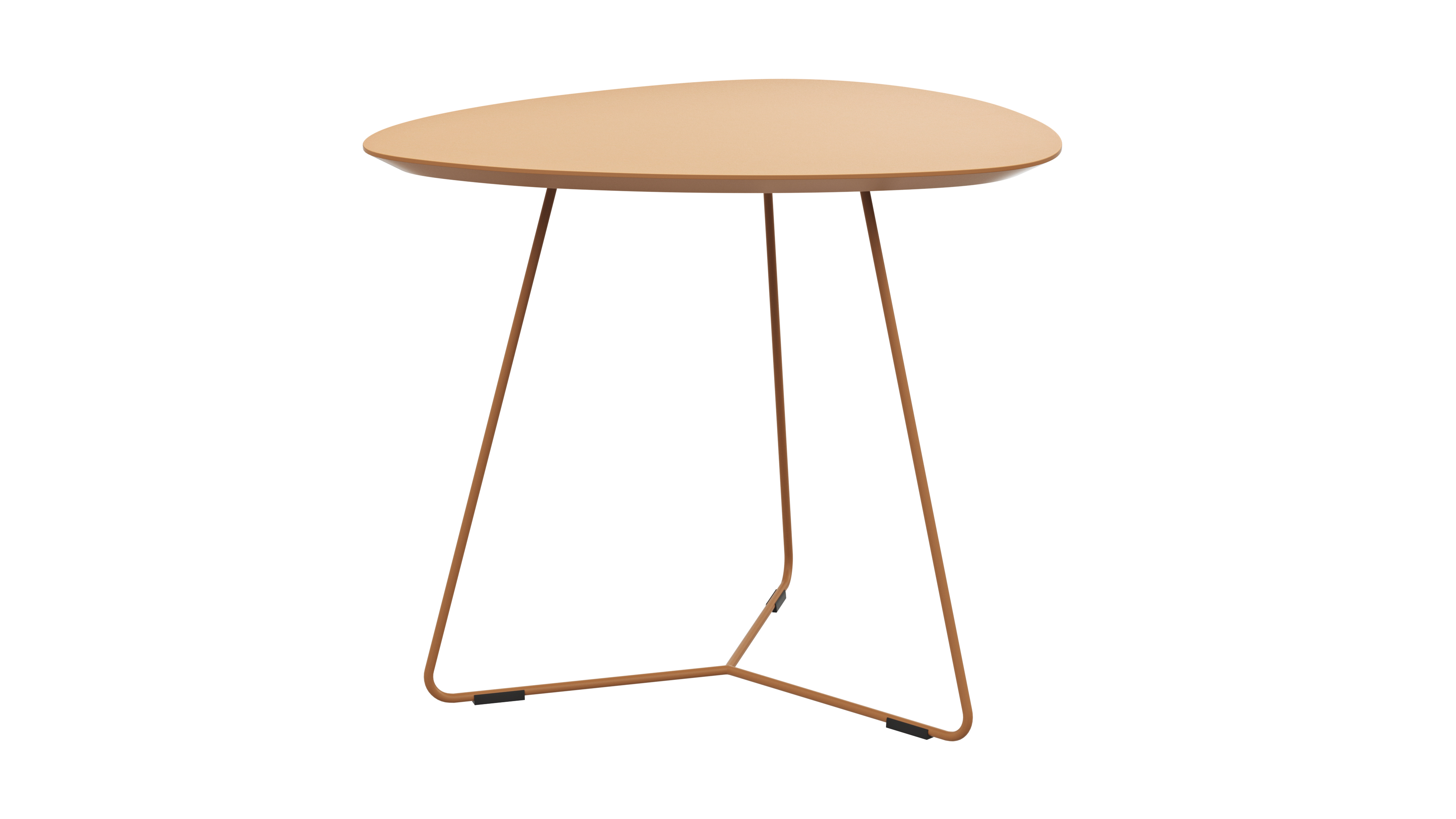 Ecktisch Fano - LBH ca. 59x50x50 cm, Fenix, Beige 147382