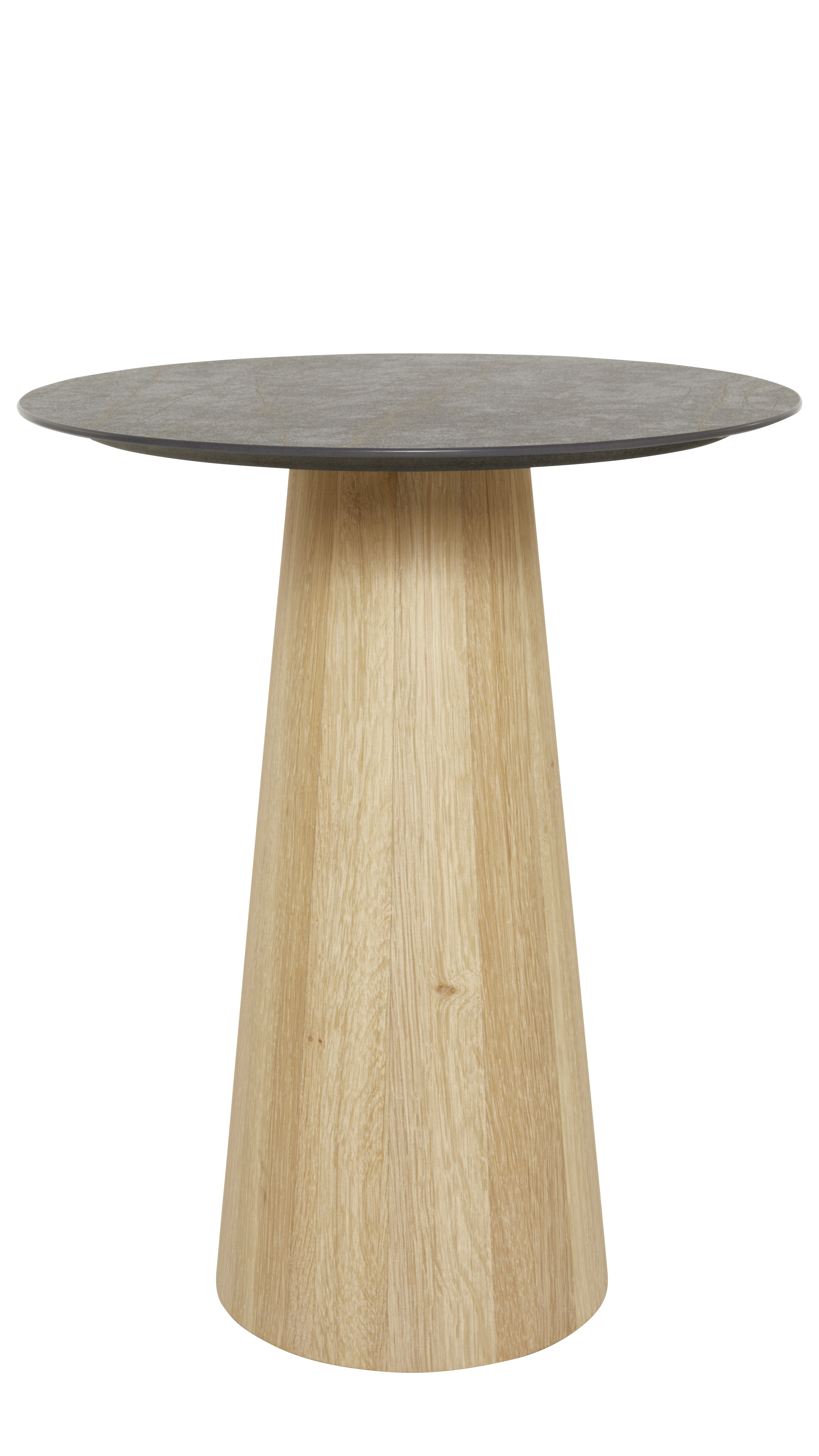 Beistelltisch Cono - DH ca 40x52 cm, Keramik, Graubraun 9150035