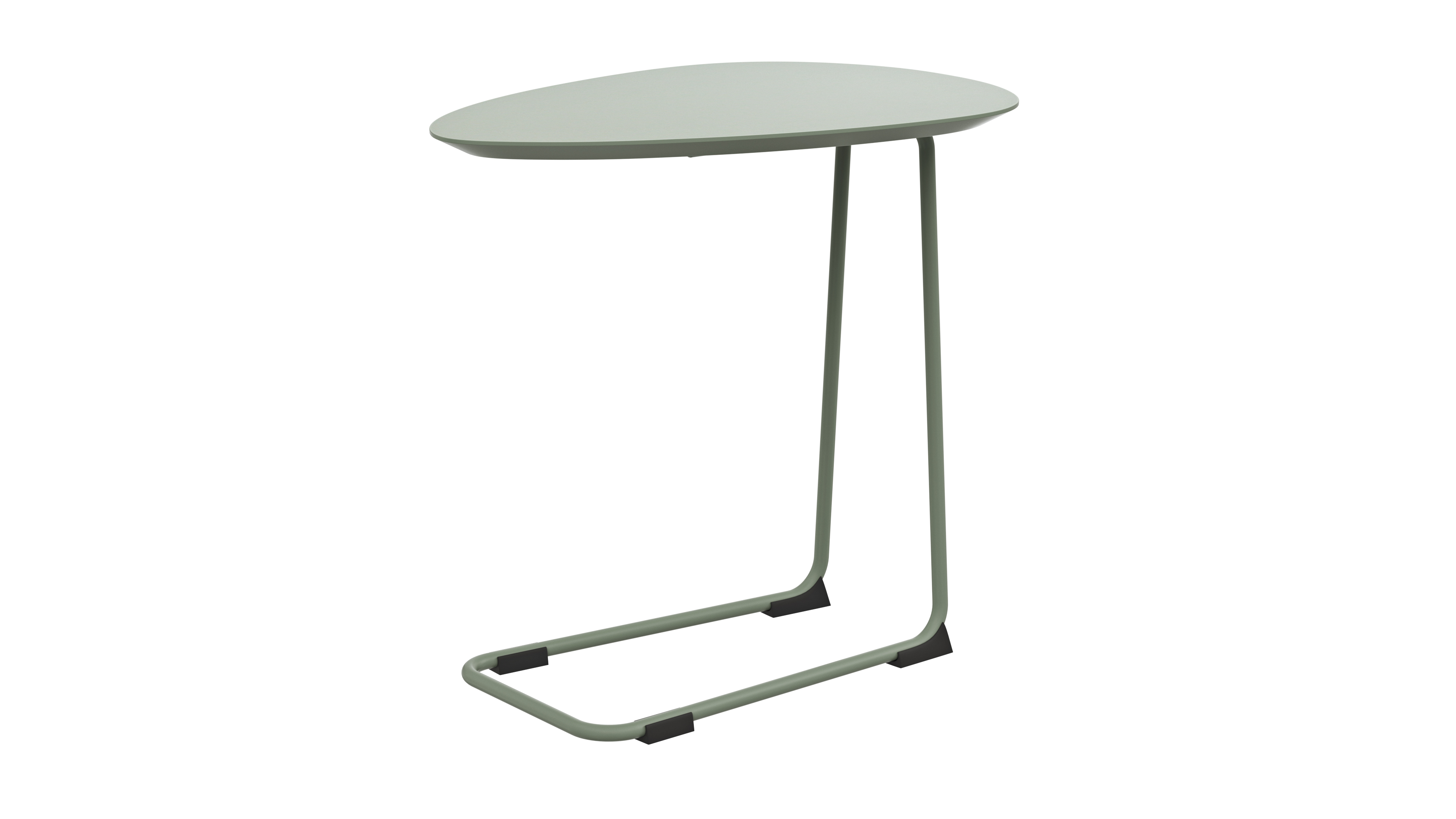 Sofatisch Fano - LBH ca. 57x39x54 cm, Fenix, Olivgrün 3027530