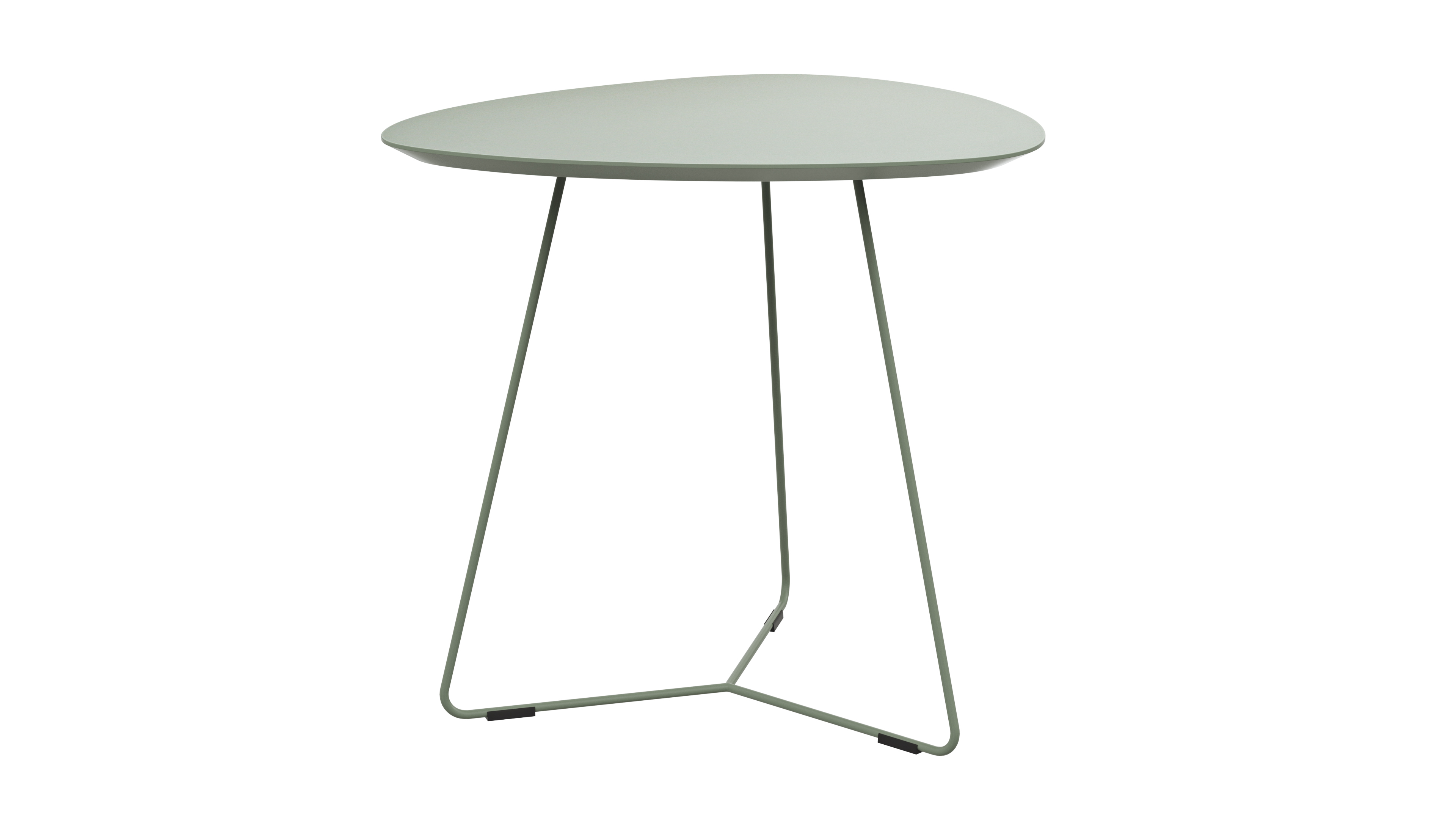 Ecktisch Fano - LBH ca. 59x50x55 cm,, Fenix, Olivgrün 3027520