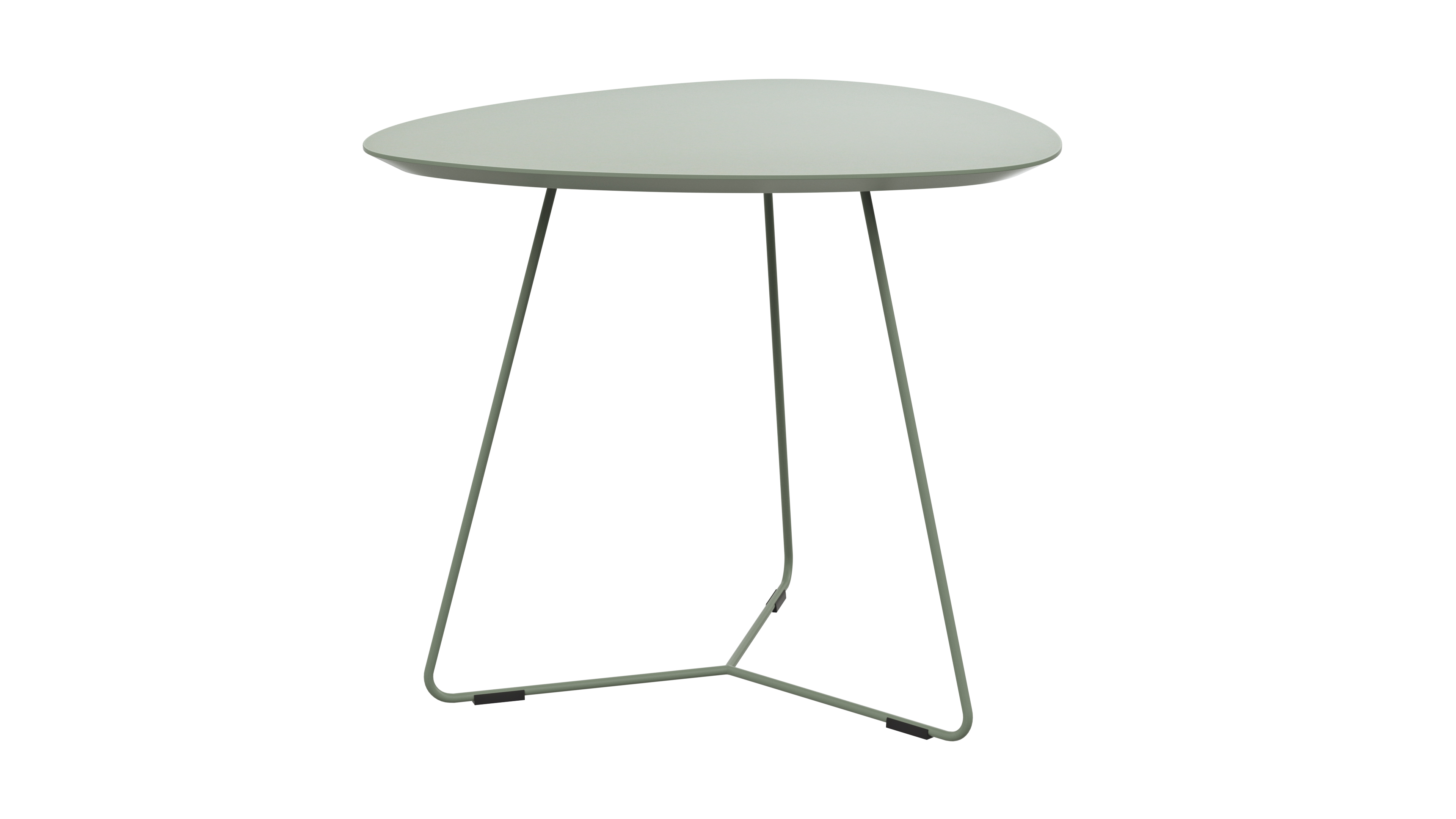 Ecktisch Fano - LBH ca. 59x50x50 cm, Fenix, Olivgrün 3027551