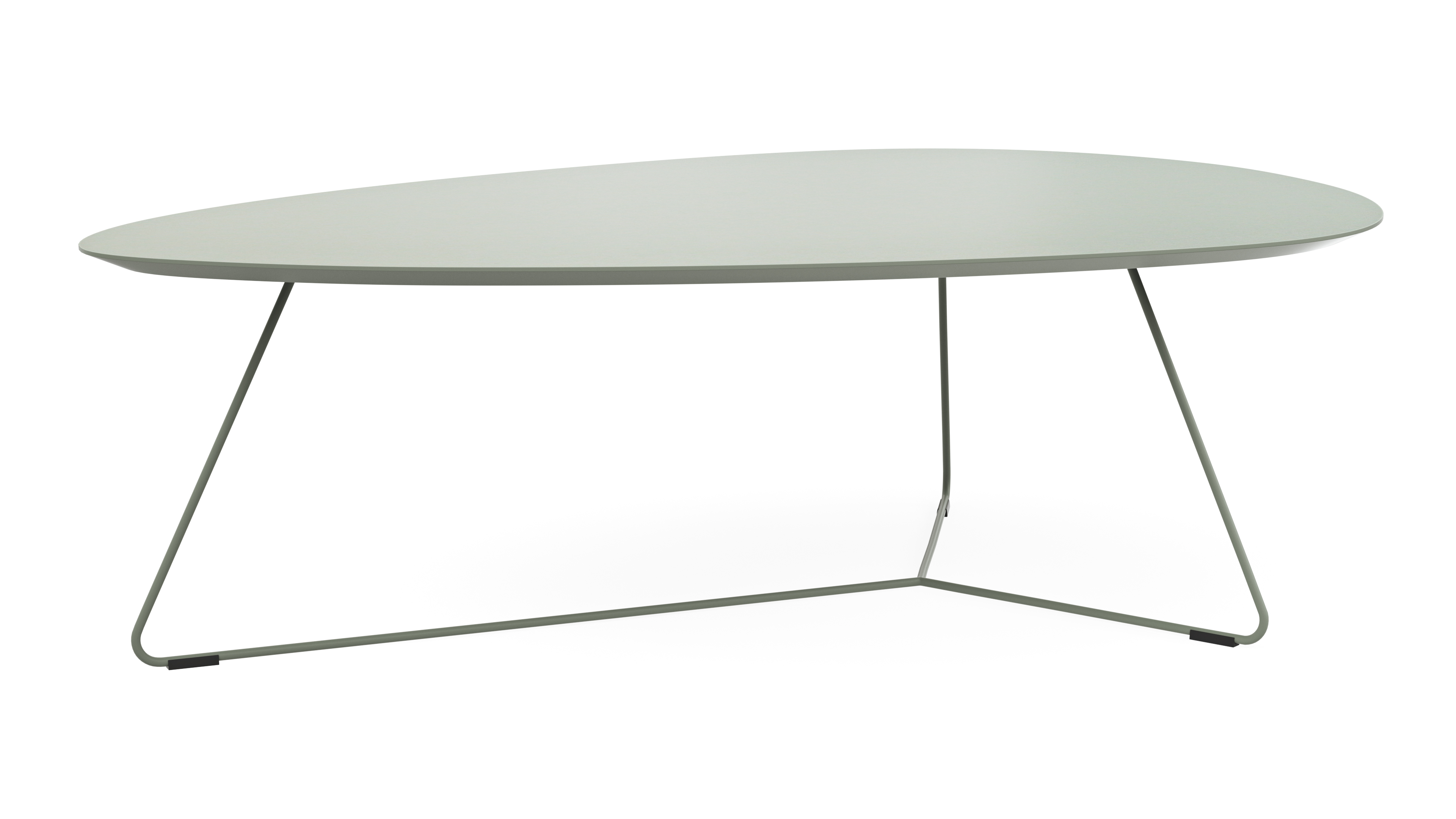 Couchtisch Fano - LBH ca. 121x75x38 cm, Fenix, Olivgrün 3027463