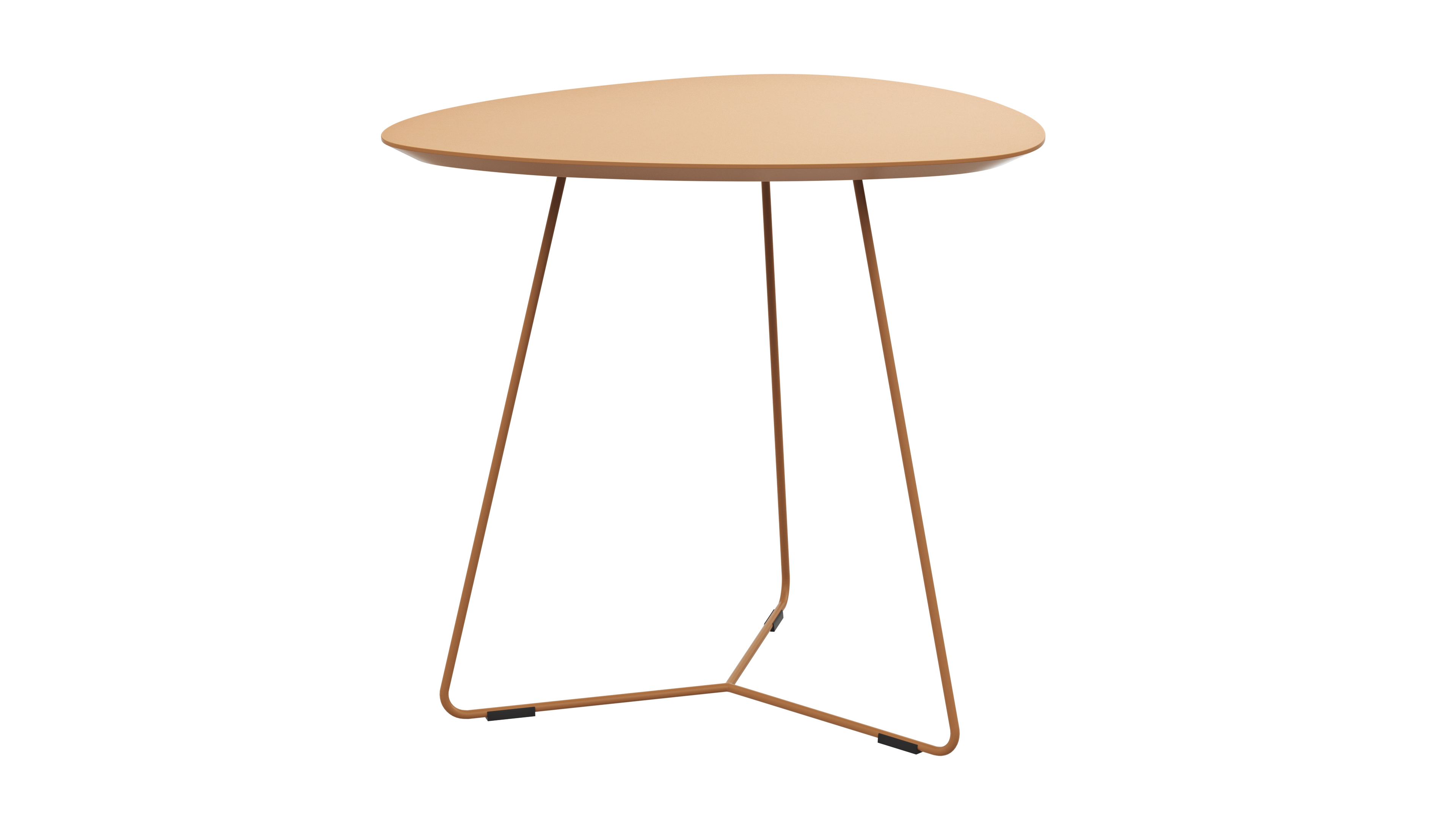 Ecktisch Fano - LBH ca. 59x50x55 cm, Fenix, Beige 3027525