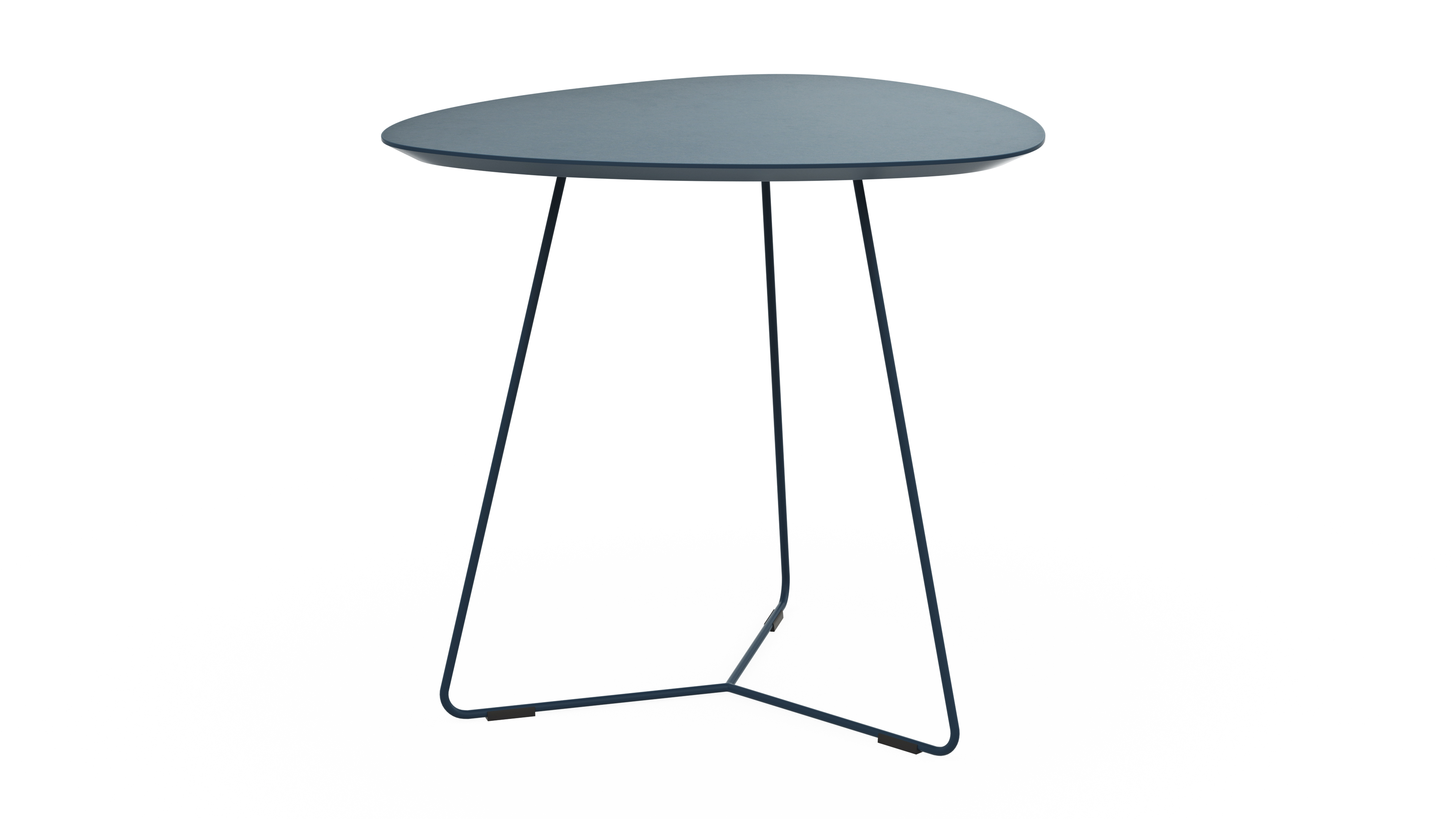 Ecktisch Fano - LBH ca. 59x50x55 cm, Fenix; Dunkelblau 3027519