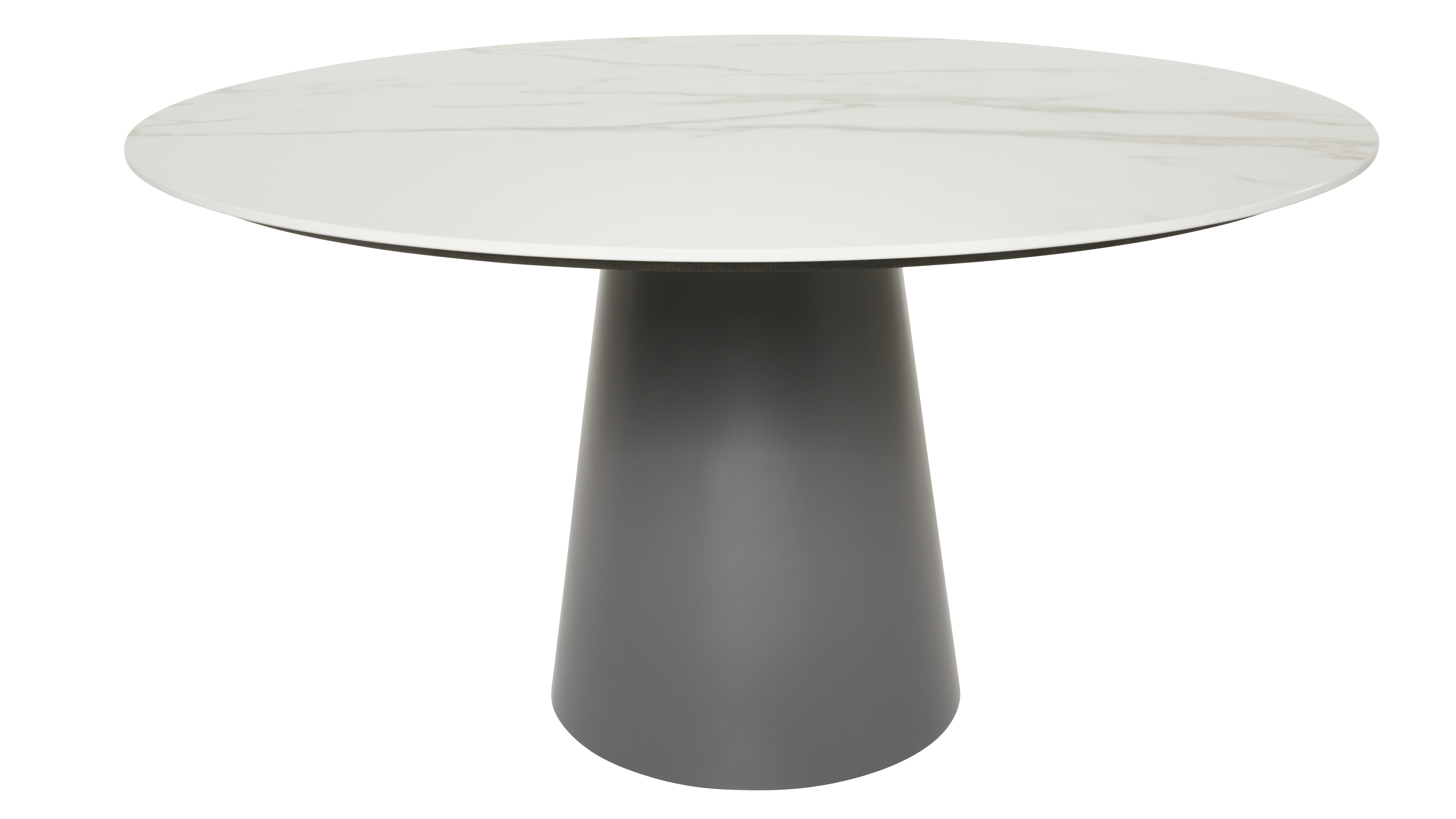 Couchtisch Cono - DH 80x45 cm, Keramik, Weiß 3027072
