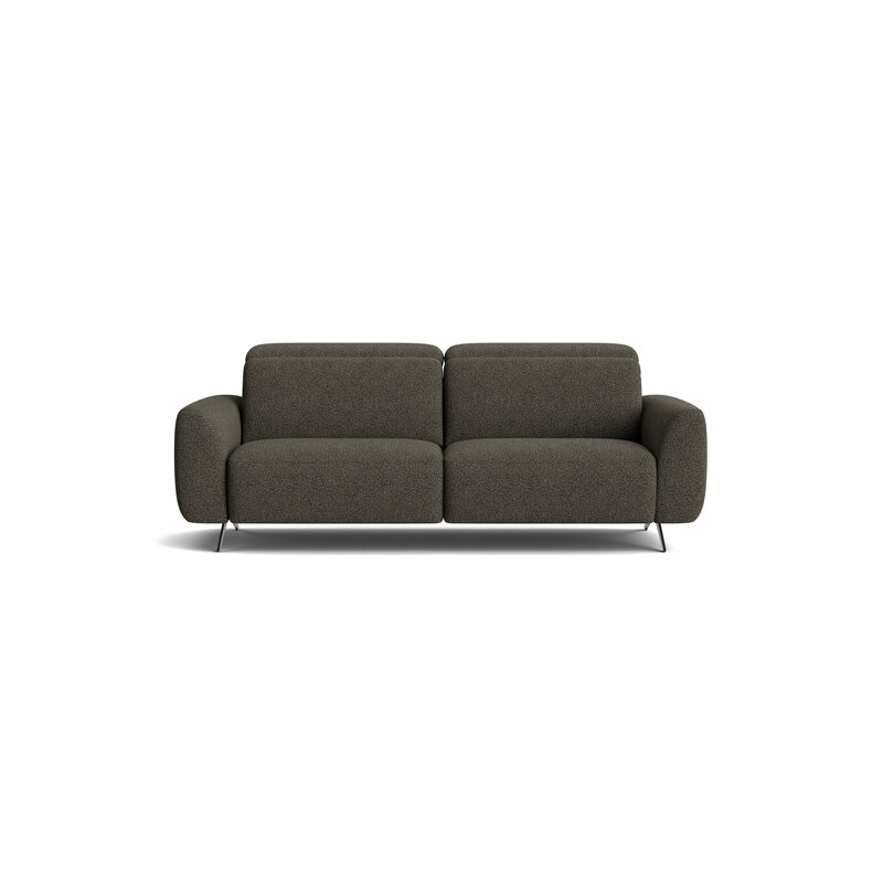 Sofa Arona - 2-Sitzer, Stoff, Anthrazit