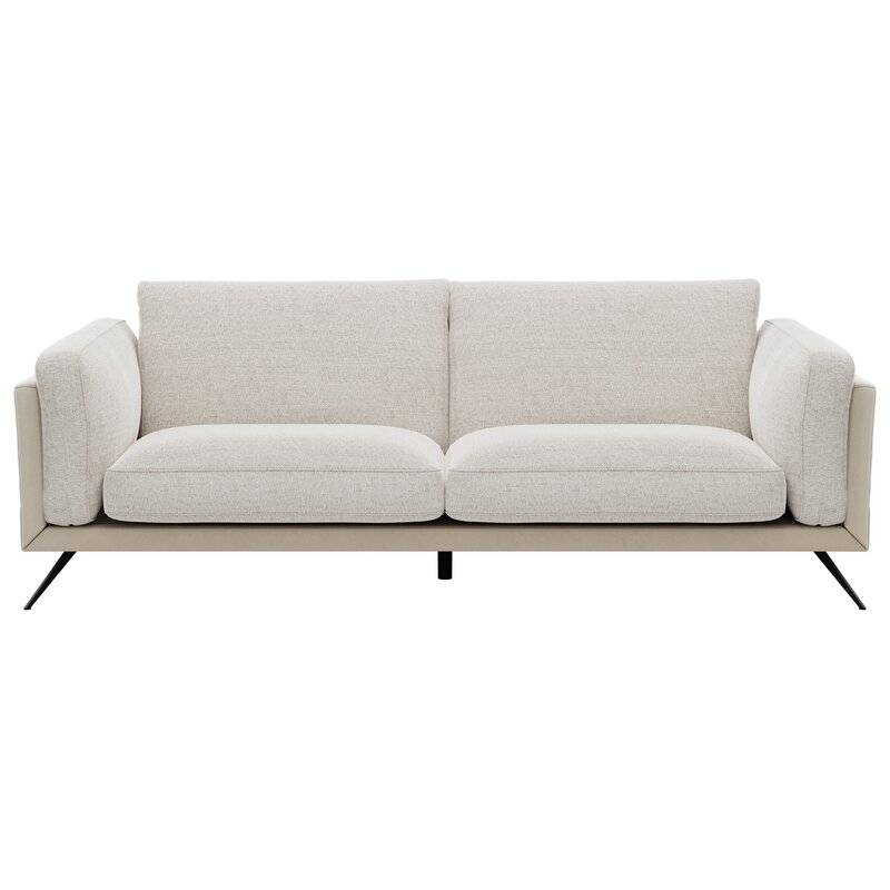 Sofa Valdemoro - 3-Sitzer, Stoff, Creme