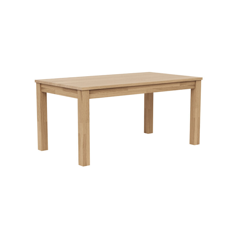 Esstisch Dinner - LB ca. 160x90 cm, Eiche bianco massiv