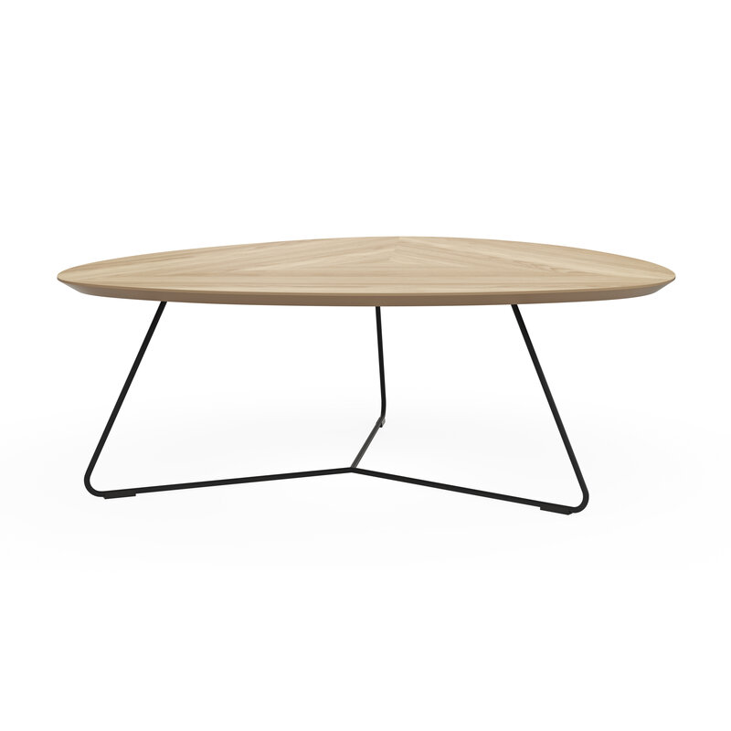 Couchtisch Fano - LBH ca. 87x78x33 cm, Eiche natur, Furnier