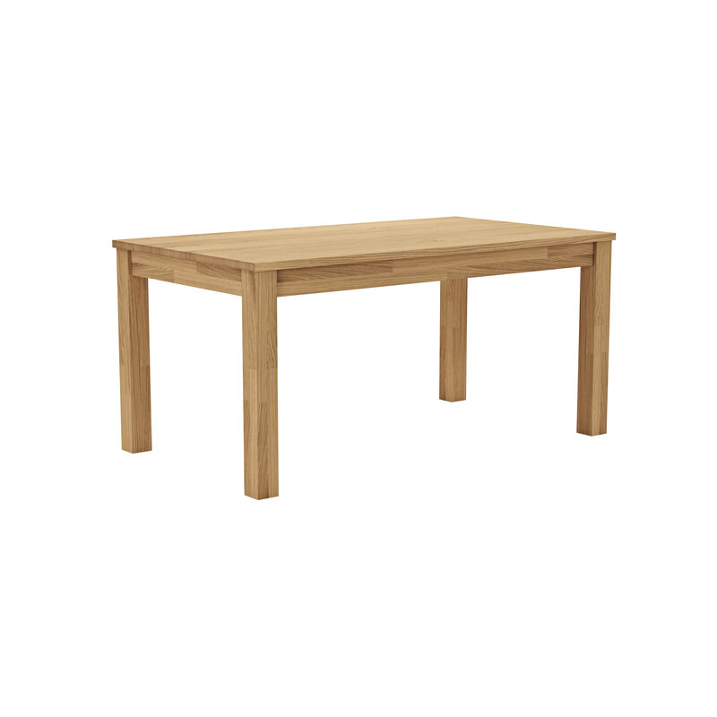 Esstisch Dinner - LB ca. 160x90 cm, Wildeiche massiv
