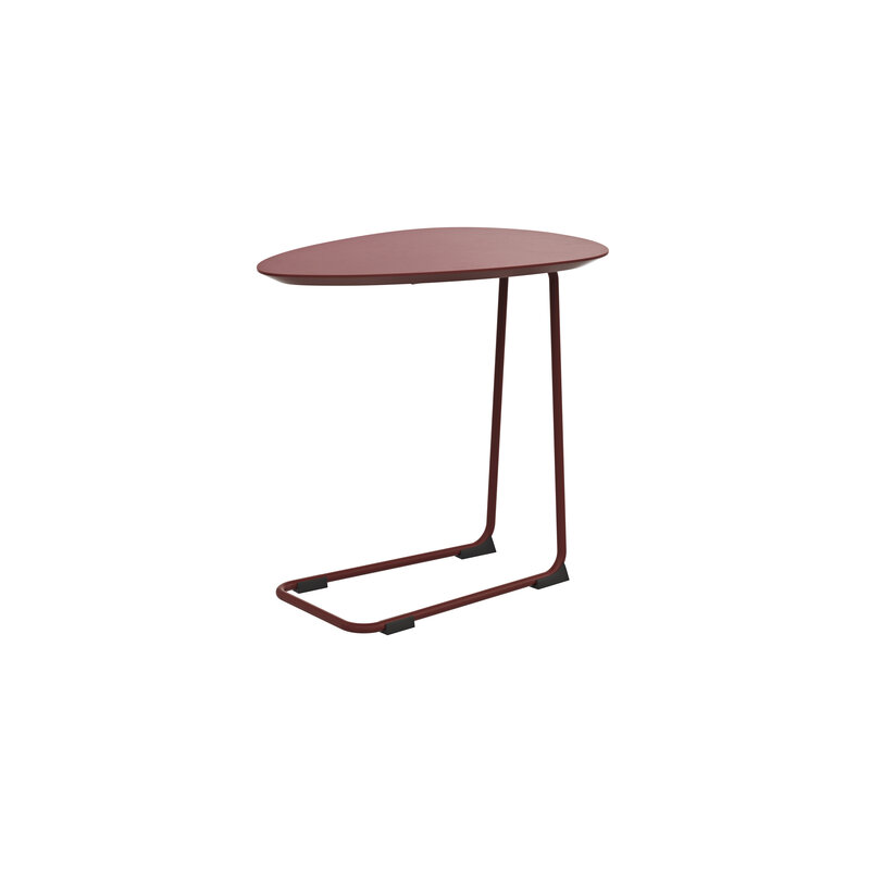 Sofatisch Fano - LBH ca. 57x39x54 cm, Fenix, Bordeaux