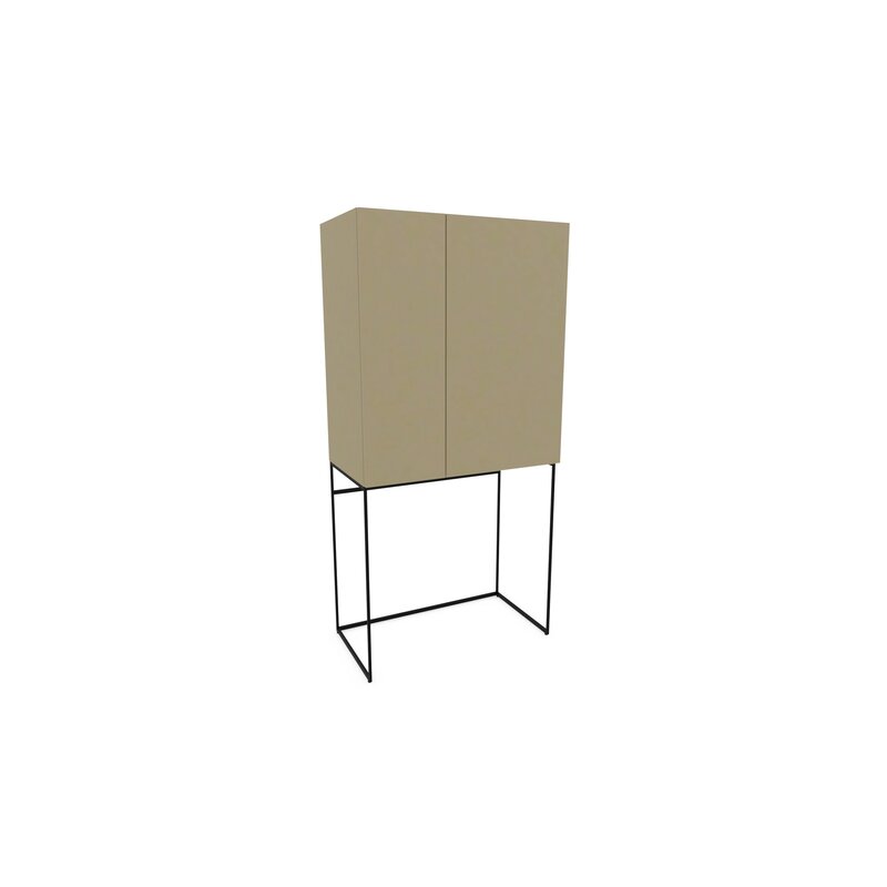 Barschrank 3900 - Lack matt, Goldfarben
