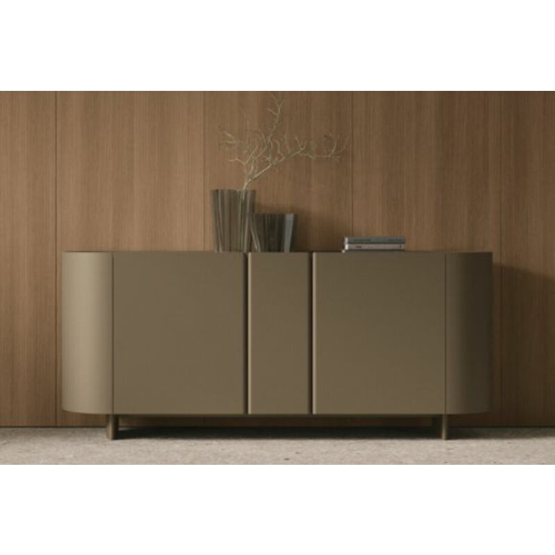 Sideboard Venzone - BHT ca. 206x72x51 cm, Lack, Bronze hell Metallic