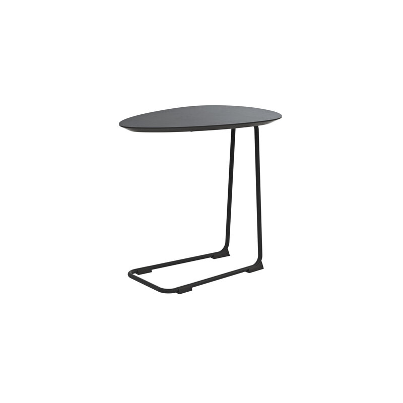 Sofatisch Fano - LBH ca. 57x39x54 cm, Fenix, Schwarz