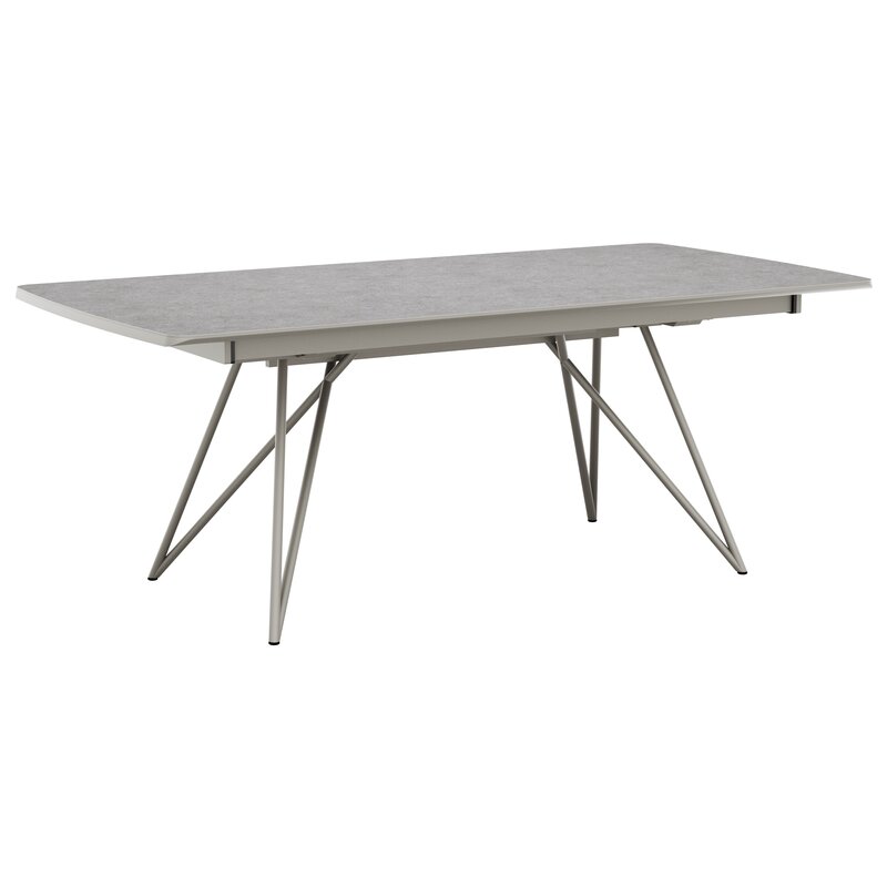 Esstisch Sedana - LB ca. 200x100 cm, HPL, Grau