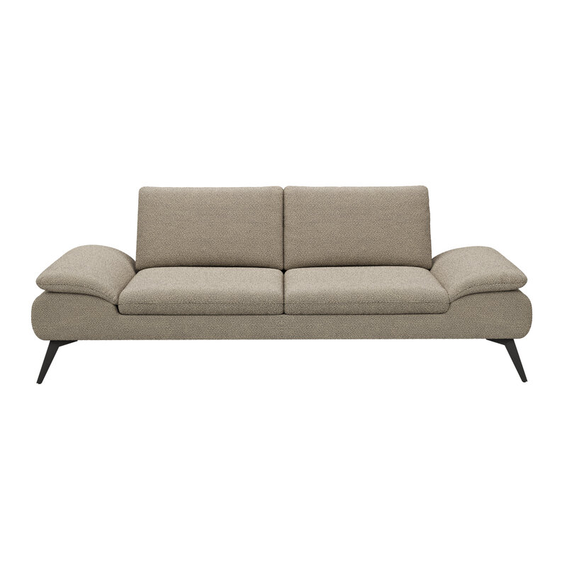 Sofa Collina - 3-Sitzer, Stoff, Beige