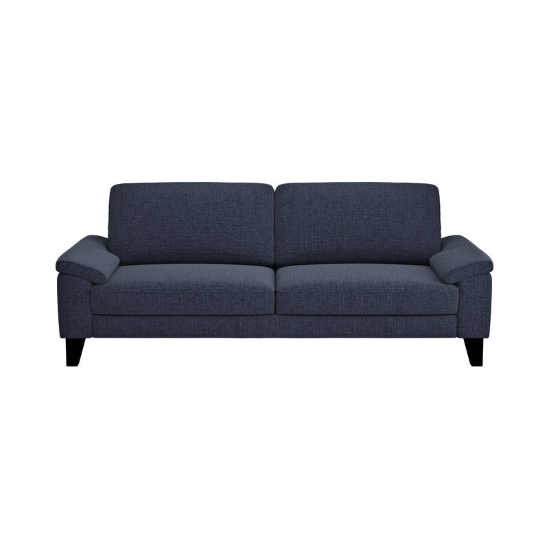 Sofa Oviedo - 3-Sitzer, Stoff, Dunkelblau