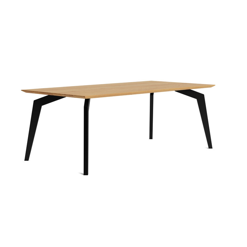 Esstisch Luarca - LB ca. 200x90 cm, Wildeiche massiv geölt
