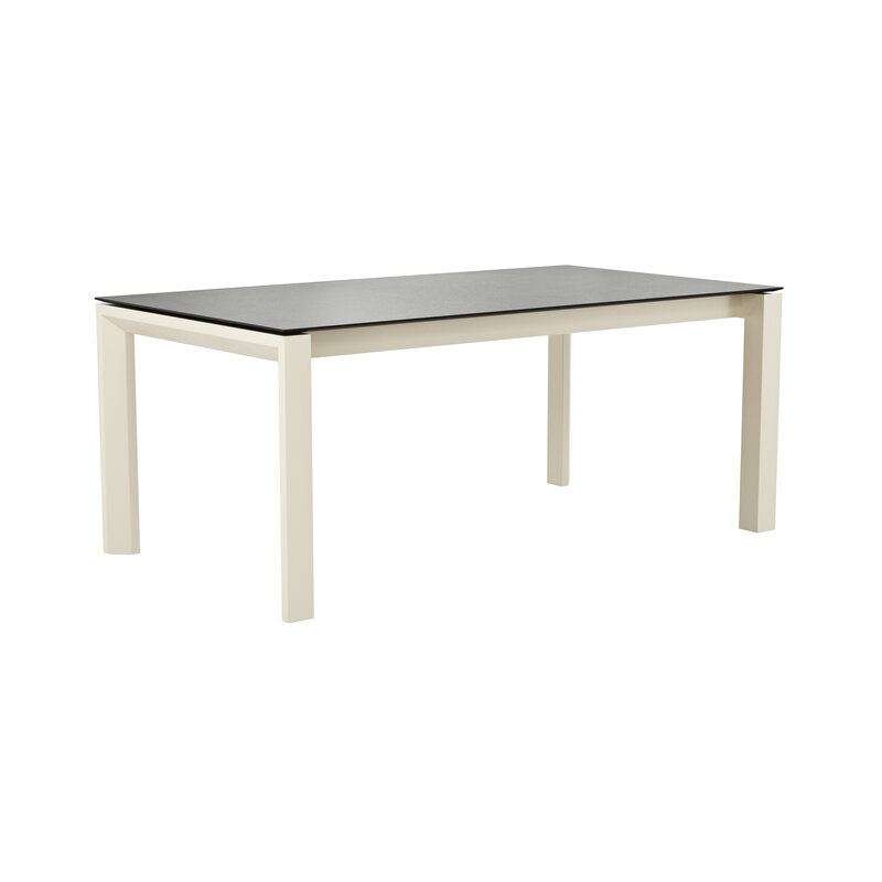 Esstisch 5000 - LB ca. 180x100 cm, Kunststoff, Dunkelgrau