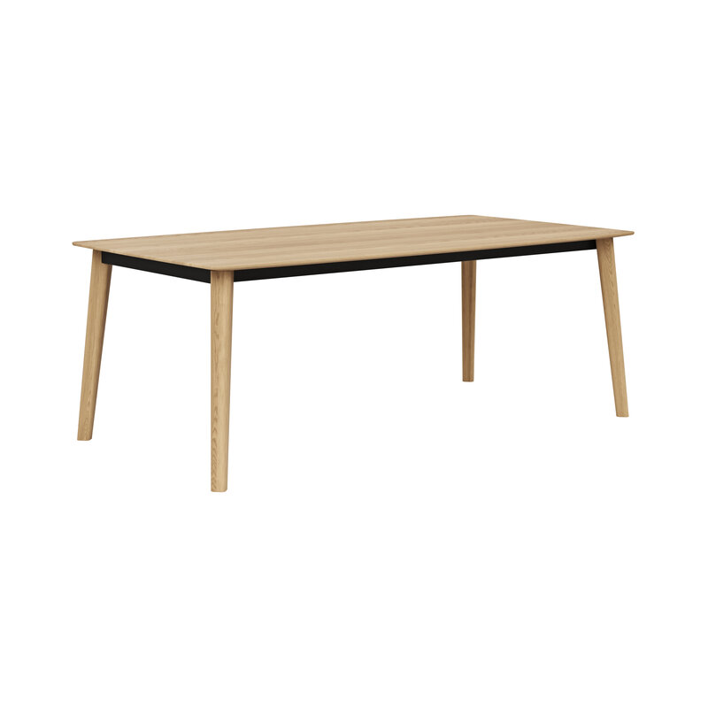 Esstisch Saltino - ausziehbar, LB ca. 200x100 cm, Eiche massiv