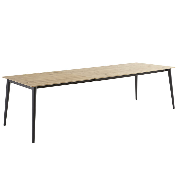Esstisch Saltino - ausziehbar, LB ca. 180x100 cm, Wildeiche massiv