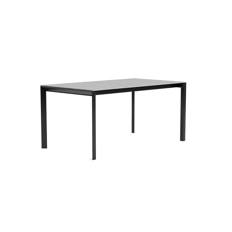 Esstisch Cambre - LB ca. 160x90 cm, Keramik, Grau