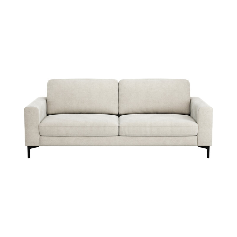 Sofa Oviedo - 3-Sitzer, Stoff, Natur