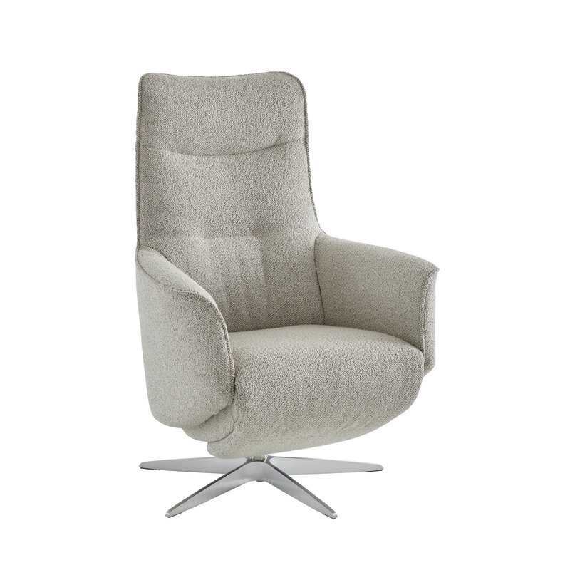 Relaxsessel Riposo - inkl. motorischer Relaxfunktion, Stoff, Graubeige
