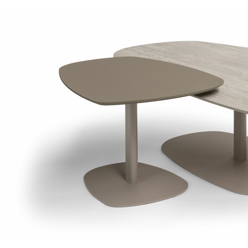 Couchtisch Fano-Hit - LBH ca. 60x50x43 cm, Fenix, Rauchbraun