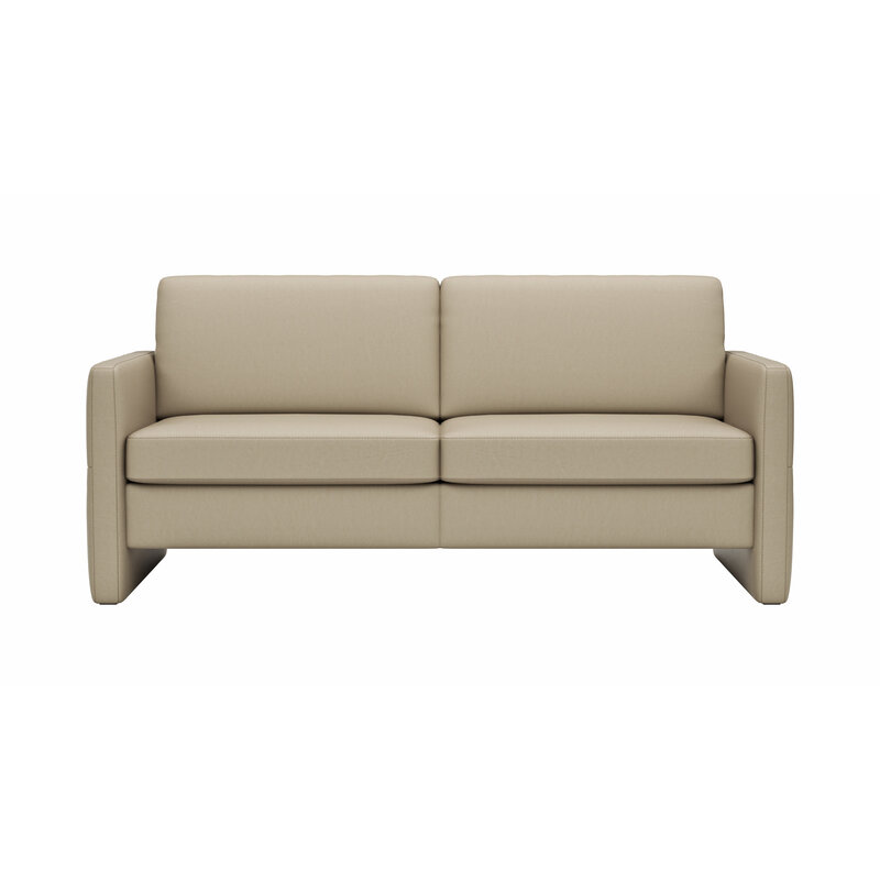 Sofa Arima N - 2,5-Sitzer, Leder, Champagner
