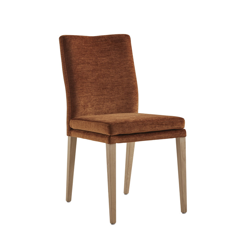 Stuhl Tuma - Stoff, Amaretto