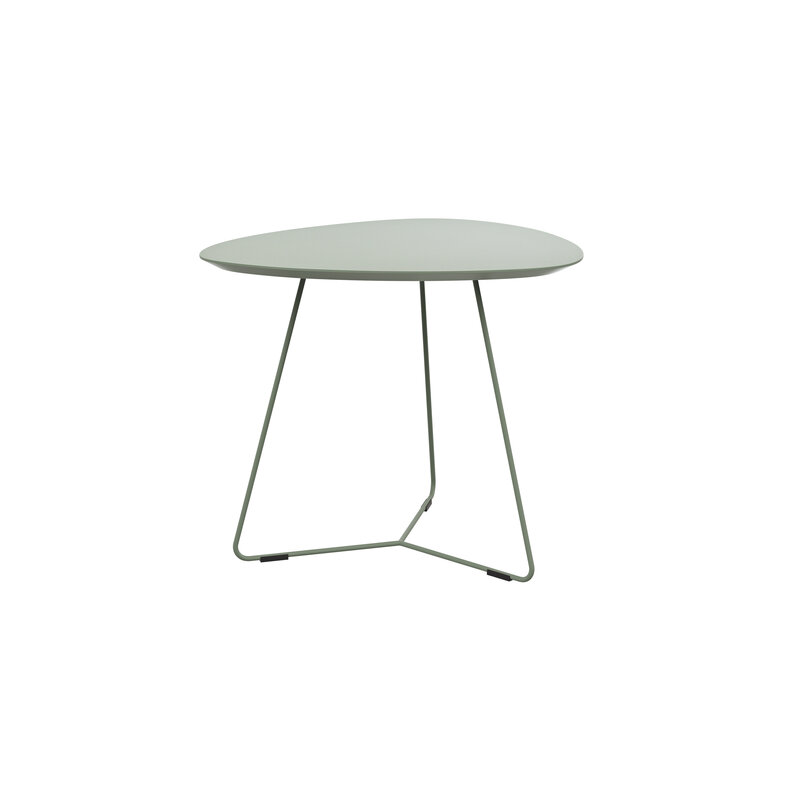 Ecktisch Fano - LBH ca. 59x50x50 cm, Fenix, Olivgrün