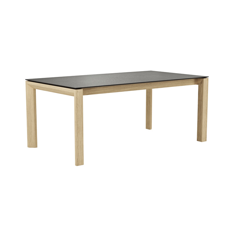 Esstisch 5000 - LB ca. 180x100 cm, Kunststoff, Schwarz