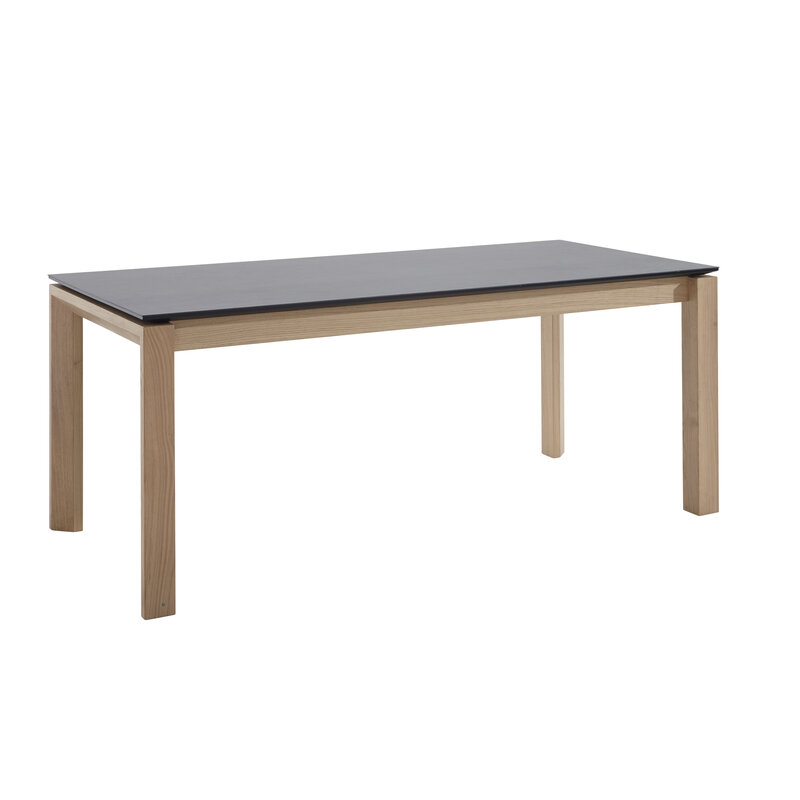 Esstisch 5000 - LB ca. 180x90 cm, Kunststoff, anthrazit
