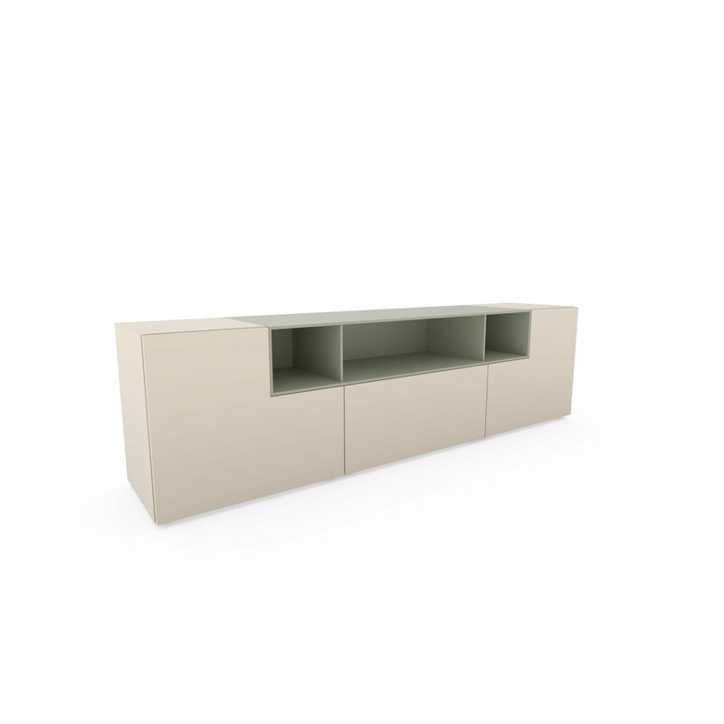 Sideboard 3900 - BHT ca. 220x62x45 cm, Lack, Kaschmir