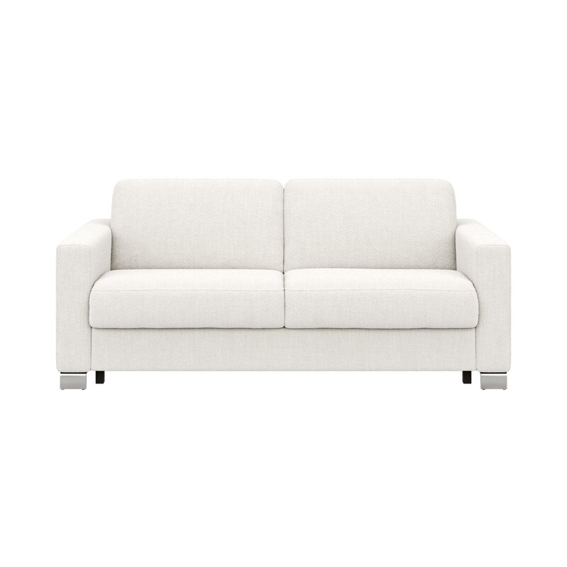 Sofa Nuoro - 2,5-Sitzer inkl. Schlaffunktion, Armlehne 1, Stoff, Natur
