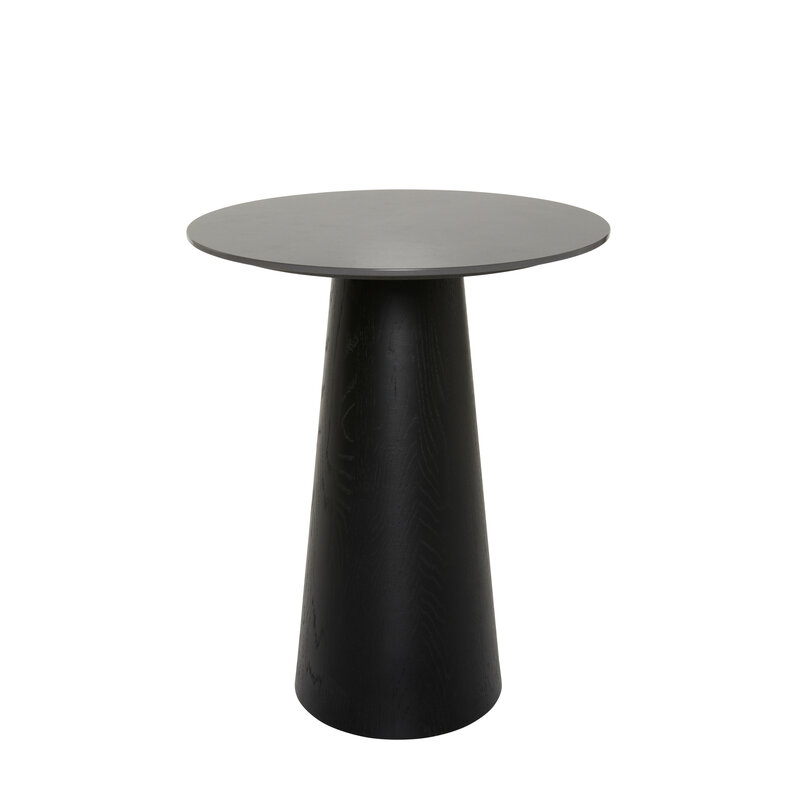 Beistelltisch Cono - DH ca. 40x52 cm, Keramik, Anthrazit