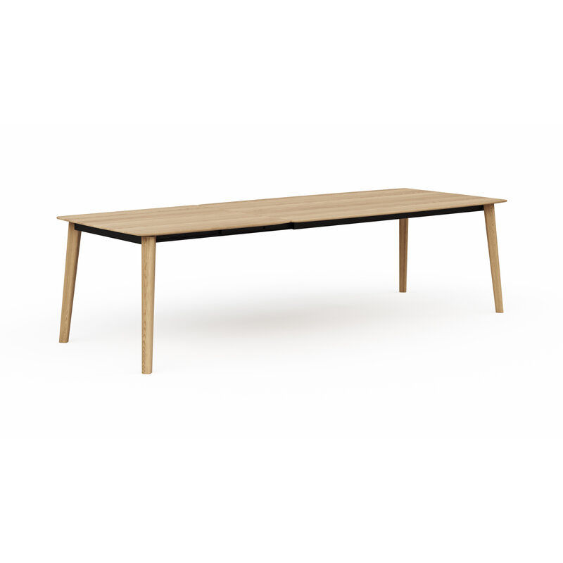 Esstisch Saltino - ausziehbar, LB ca. 180x100 cm, Eiche massiv