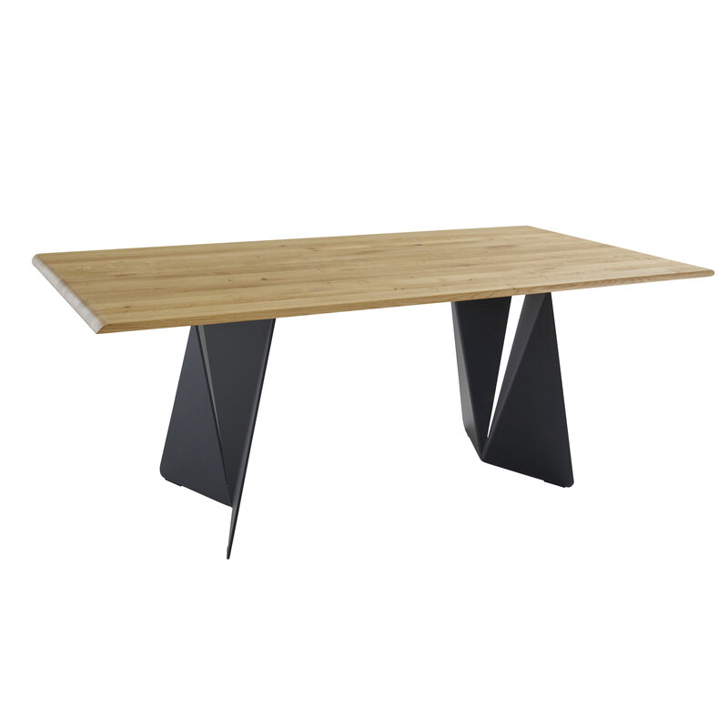 Esstisch Cinque Passi - LB ca. 240x95 cm, Asteiche massiv natur