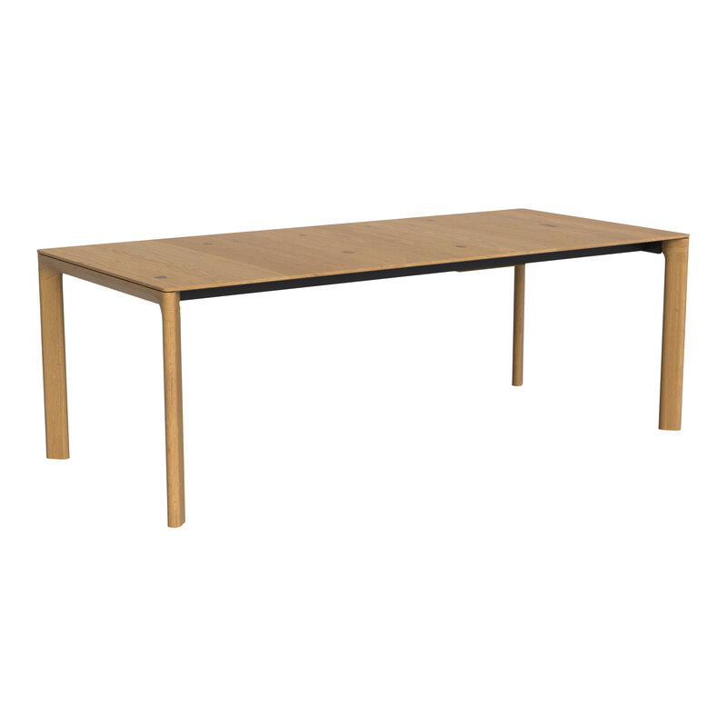Esstisch 3400 - ausziehbar, LB ca. 220x100cm, Asteiche massiv