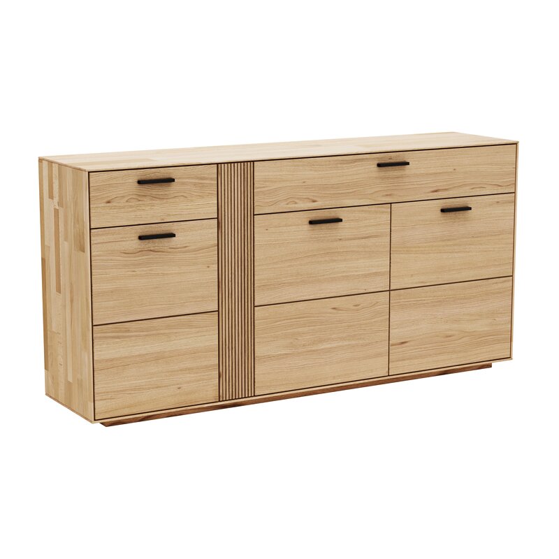 Sideboard Estana - Eiche massiv, legno