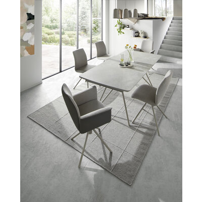 Esstisch Sedana - LB ca. 200x100 cm, HPL, Grau