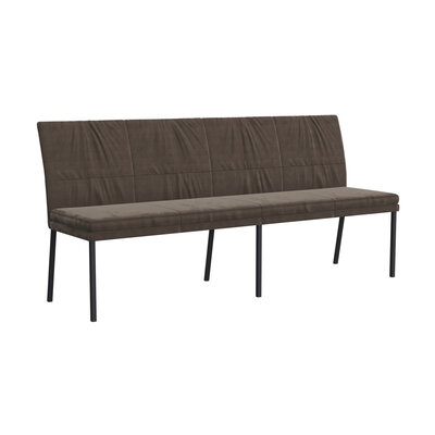 Polsterbank Salamanca - Breite ca. 200 cm, Stoff, Olive 3028899