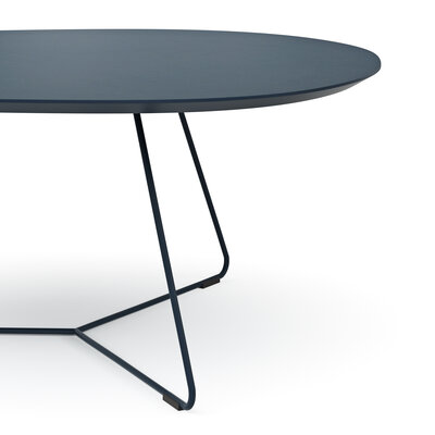 Couchtisch Fano - LBH ca. 121x75x38 cm, Fenix, Dunkelblau