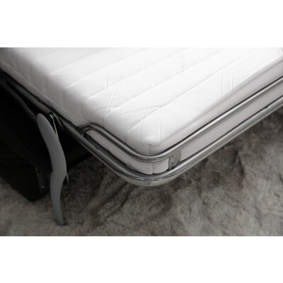Sofa Nuoro - 3-Sitzer inkl. Schlaffunktion, Stoff, Olivgrün
