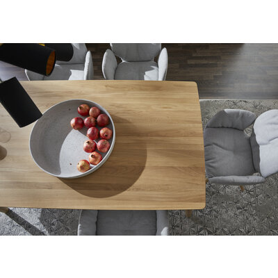 Esstisch Saltino - ausziehbar, LB ca. 180x100 cm, Eiche massiv