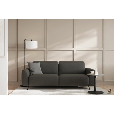 Sofa Arona - 2-Sitzer, Stoff, Anthrazit