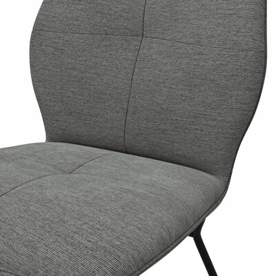 Stuhl Dinner - Stoff, Grau