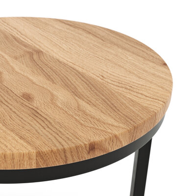 Couchtisch Albany - D ca. 40 cm, Eiche massiv