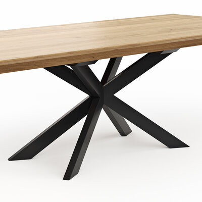 Esstisch Talara Lola - ausziehbar, LB ca. 240x100cm, Wildeiche Bianco